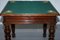 Victorian Game Table with Drop Middle, Secret Drawers and Buttons, 1840s, Image 18