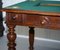 Victorian Game Table with Drop Middle, Secret Drawers and Buttons, 1840s 10