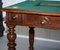 Viktorianischer Spieltisch mit Drop Middle, geheimen Schubladen und Knöpfen, 1840er 10