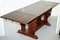18th Century French Carved Walnut High Table with Extension 19