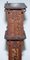 Tall 19th Century Continental Walnut Fret Carved Oriental Barometer, Image 8