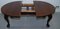 Mesa de comedor extensible victoriana de madera maciza de James Phillips & Sons, Imagen 18