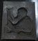 19th Century Bronze Wall Plaque of Scholar St Jerome Reading a Book 9