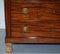 19th Century French Empire Marble Top Chest with Drawers & Lion Hairy Paw Feet 6