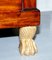 19th Century French Empire Marble Top Chest with Drawers & Lion Hairy Paw Feet, Image 10