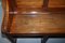 Victorian Gothic Walnut Double-Sided Museum Gallery Pew Bench 11