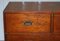 Army & Navy C.S.L Stamped Campaign Chest of Drawers Including Desk, 1890s, Image 7