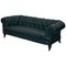 Viktorianisches Chesterfield Ledersofa von Cornelius v Smith, 1890er 1