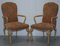 Art Deco Walnut Dining Chairs with Lion Hairy Paw Feet, Set of 8 2