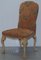 Art Deco Walnut Dining Chairs with Lion Hairy Paw Feet, Set of 8 19