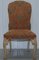 Art Deco Walnut Dining Chairs with Lion Hairy Paw Feet, Set of 8 20