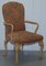 Art Deco Walnut Dining Chairs with Lion Hairy Paw Feet, Set of 8 3