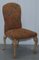 Art Deco Walnut Dining Chairs with Lion Hairy Paw Feet, Set of 8 12