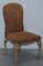 Art Deco Walnut Dining Chairs with Lion Hairy Paw Feet, Set of 8, Image 12