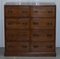19th Century Military Campaign Hardwood Chest of Drawers by Hobbs & Co 2
