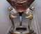 Oriental Bronze Urns Vases with Bird Serpentine Decorations, Set of 2 12