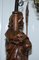 Lámpara Watchman de madera tallada a mano, años 20, Imagen 14