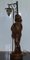 Black Forest Hand-Carved Wood Watchman Lamp, 1920s, Image 15