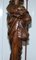 Lámpara Watchman de madera tallada a mano, años 20, Imagen 13