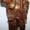 Black Forest Hand-Carved Wood Watchman Lamp, 1920s, Image 6