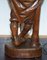 Lámpara Watchman de madera tallada a mano, años 20, Imagen 20