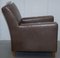 Italian Gray Leather Armchairs by Terence Conran, Set of 2 17