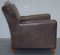 Italian Gray Leather Armchairs by Terence Conran, Set of 2 10