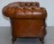 Victorian Brown Chesterfield Leather Sofa from Cornelius v. Smith, 190s, Image 15