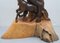 Escultura alta tallada a mano de caballo y potro, Imagen 7