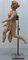 Spätes 18. Jh. Handgeschnitzte französische Engelsholz Statue mit beweglichen Armen 19