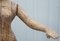 Estatua francesa de madera de ángel tallada a mano con brazos articulados de finales del siglo XVIII, Imagen 12