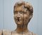 Spätes 18. Jh. Handgeschnitzte französische Engelsholz Statue mit beweglichen Armen 5