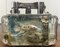 English Chrome Aquarium Oversized Table Lighter from Dunhill 9