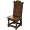 Small 18th Century Carevd Fruitwood Chair, 1760s 1