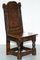 Small 18th Century Carevd Fruitwood Chair, 1760s 2