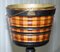 Biedermeier Brass Lined, Maple & Ebony Peat Bucket for Coal, Image 10