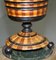 Biedermeier Brass Lined, Maple & Ebony Peat Bucket for Coal 14