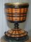 Biedermeier Brass Lined, Maple & Ebony Peat Bucket for Coal 9