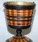 Biedermeier Brass Lined, Maple & Ebony Peat Bucket for Coal, Image 5