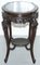Heavily Carved Chinese Export Occasional Centre Table with Black Lacquered Finish 6