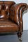 Victorian Brown Leather Chesterfield Sofa from Howard and Sons 9