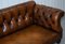Victorian Brown Leather Chesterfield Sofa from Howard and Sons 8