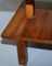 Large Art Deco Walnut Side Table with Built in Height Adjustable Light 5
