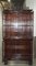 Victorian Hardwood Hand-Carved Wood Library Display Cabinet 10