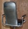 Chrome and Black Leather Office Armchair by Frederick Scott for Hille, Image 13