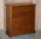 Antique Victorian Inlaid Satinwood & Hardwood Chest of Drawers, 1860s, Image 2