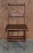 Antique Victorian English Oak Library Steps & Metamorphic Chair, 1880s 3