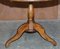 Antique Fruitwood Cricket Table with 3 Plank Tilt Top, 1800s 8