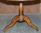 Antique Fruitwood Cricket Table with 3 Plank Tilt Top, 1800s, Image 8