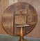 Antique Fruitwood Cricket Table with 3 Plank Tilt Top, 1800s, Image 19